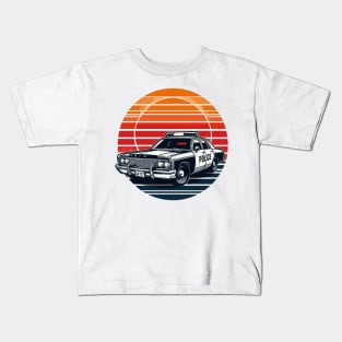 Police car Kids T-Shirt